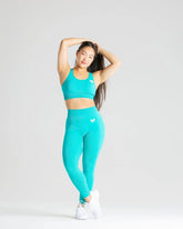 Power Seamless Leggings | Ceramic Turquoise WOMEN'S BEST